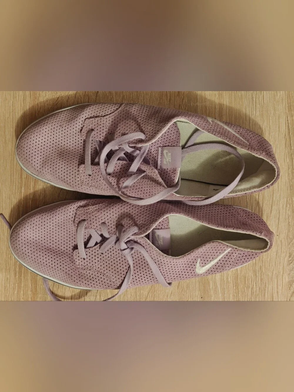 Nike SB Braata Lite 6.0 Lavender Canvas Suede Sneakers Women’s 10
